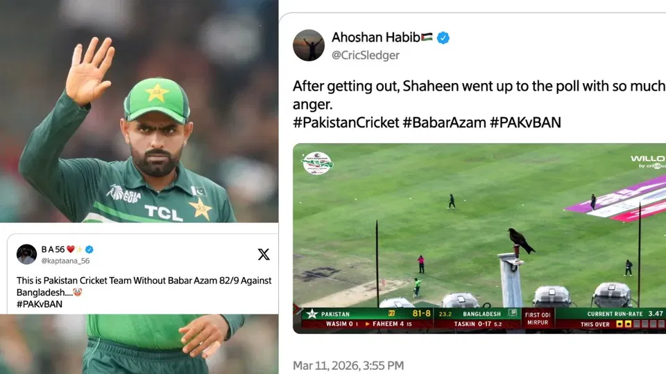 "Pakistan Team Clown Without Babar Azam:" Fans Slam Shaheen And Co For Mirpur Horror